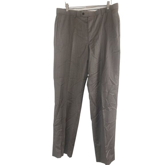 ✨Ermenegildo Zegna/SAKS FIFTH AVENUE Pinstriped Wool/Silk SZ 40L Suit✨ - Picture 9 of 14